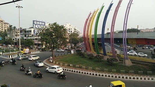 Gujarat Gas Circle, Surat