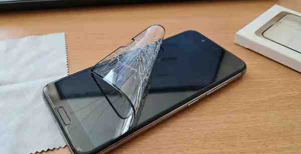 Broken Screen Protector