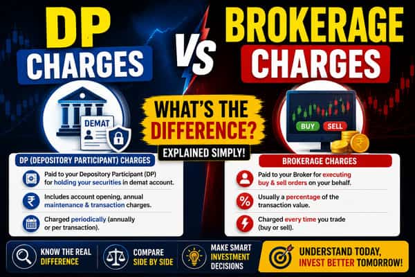 DP Charges vs Brokerage Charges — What’s the Difference?